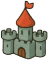 Extracted castle